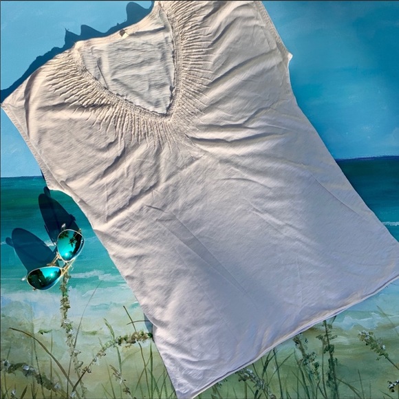 J. Crew Cap Sleeve Beaded Top Women’s Size XS - Picture 6 of 11